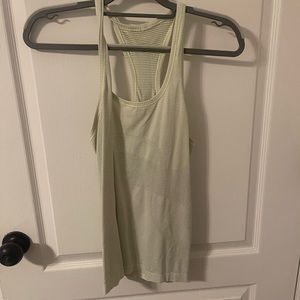 Neon green/ yellow swiftly tank Lululemon
